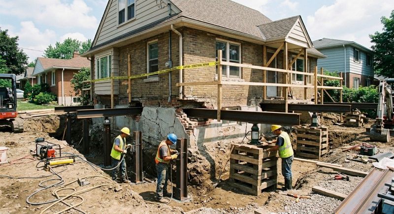 House Foundation Repair in Greenville, SC