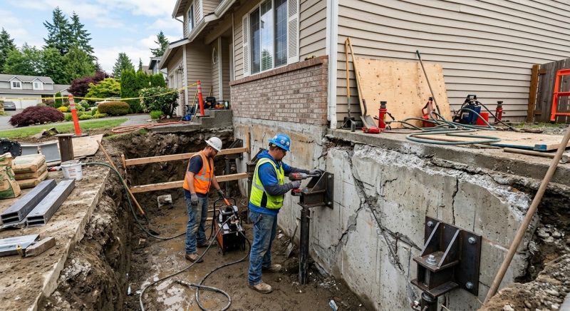 Emergency Foundation Repair in Greenville, SC