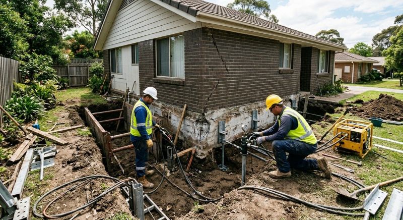 Foundation Renovation in Greenville, SC