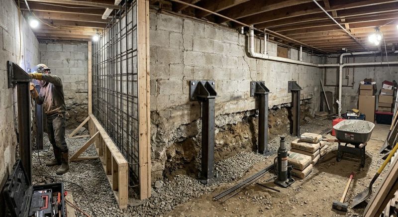 Foundation Stabilizing in Columbus, OH