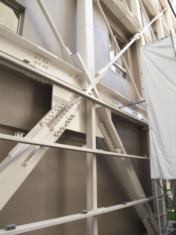 Seismic Retrofitting in Progress