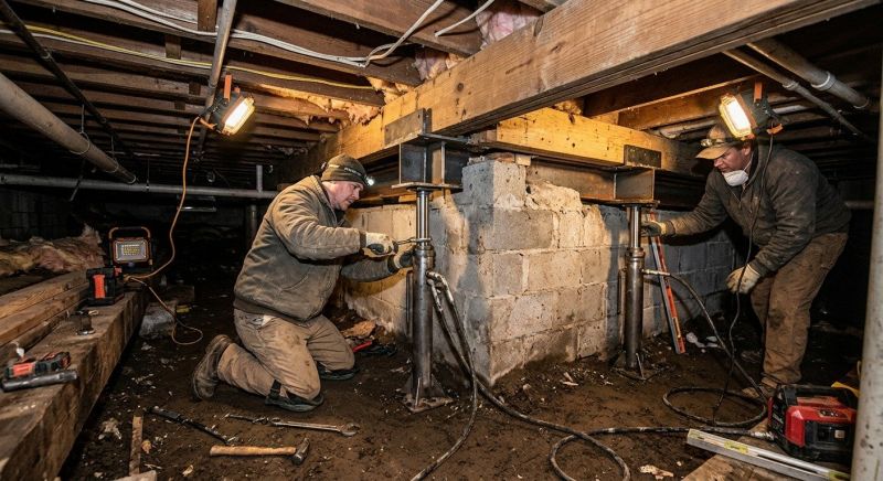 Structural Foundation Repair in Greenville, SC